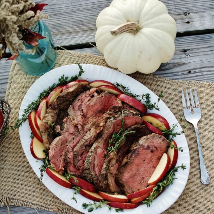 holiday prime rib