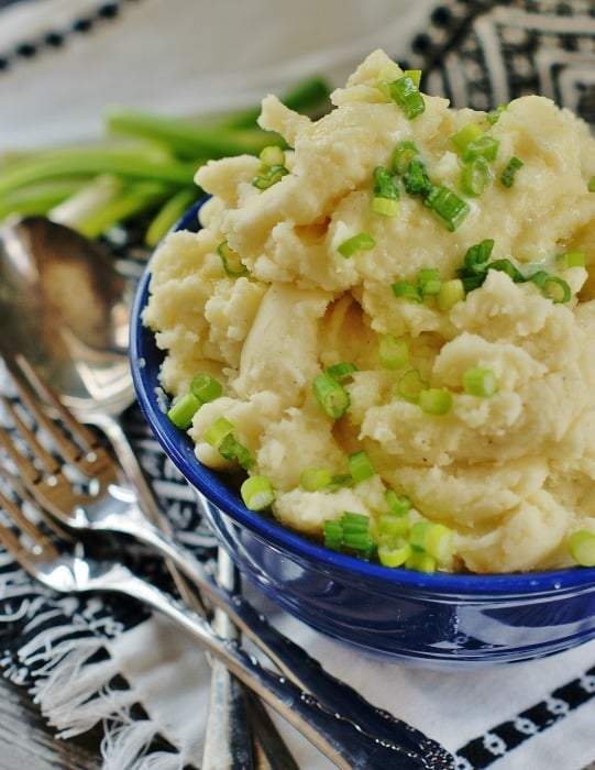 Horseradish Mashed Potatoes with Cream Cheese & Garlic Southern Discourse