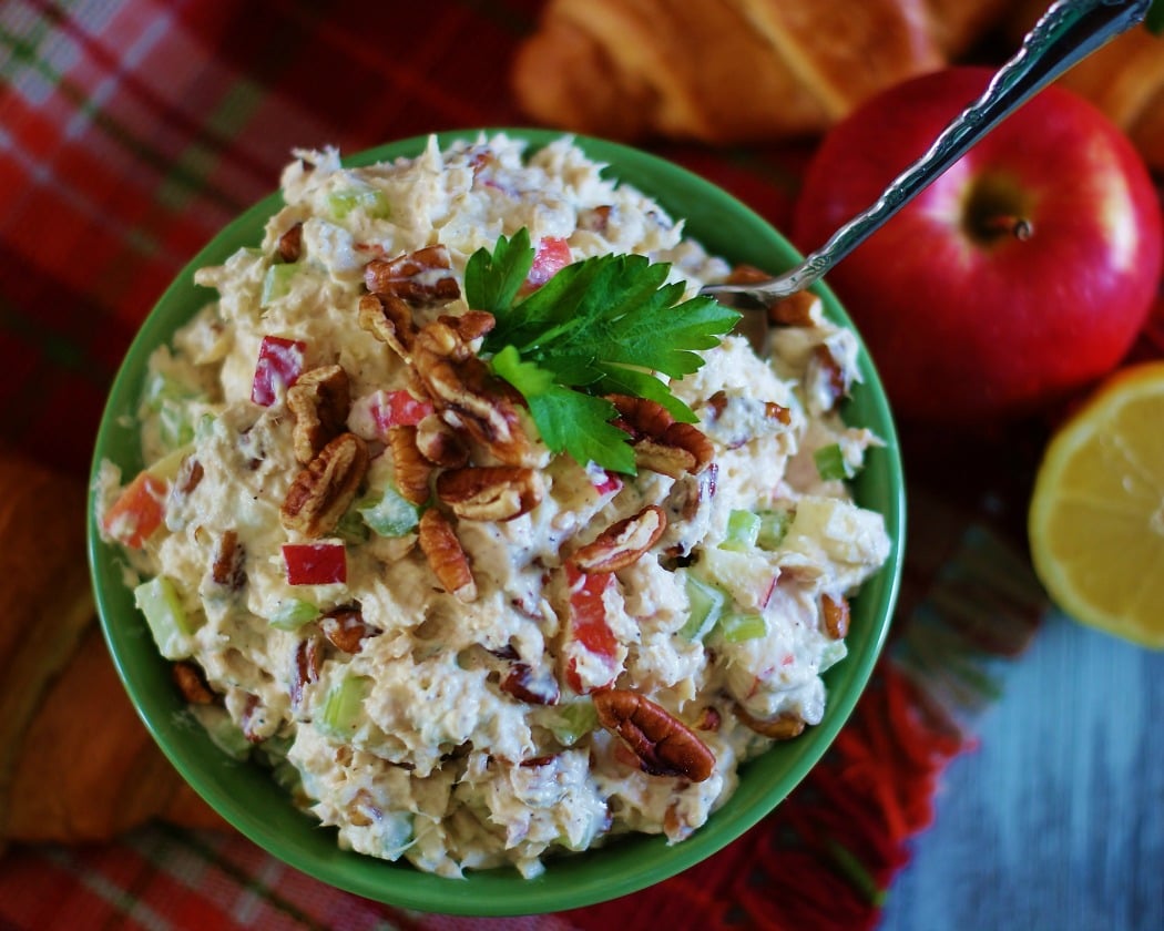 Tuna Salad with Apples, Celery & Pecans Southern Discourse