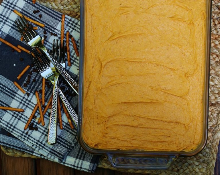 Pumpkin Chocolate Delight with Pretzel Crust Southern Discourse