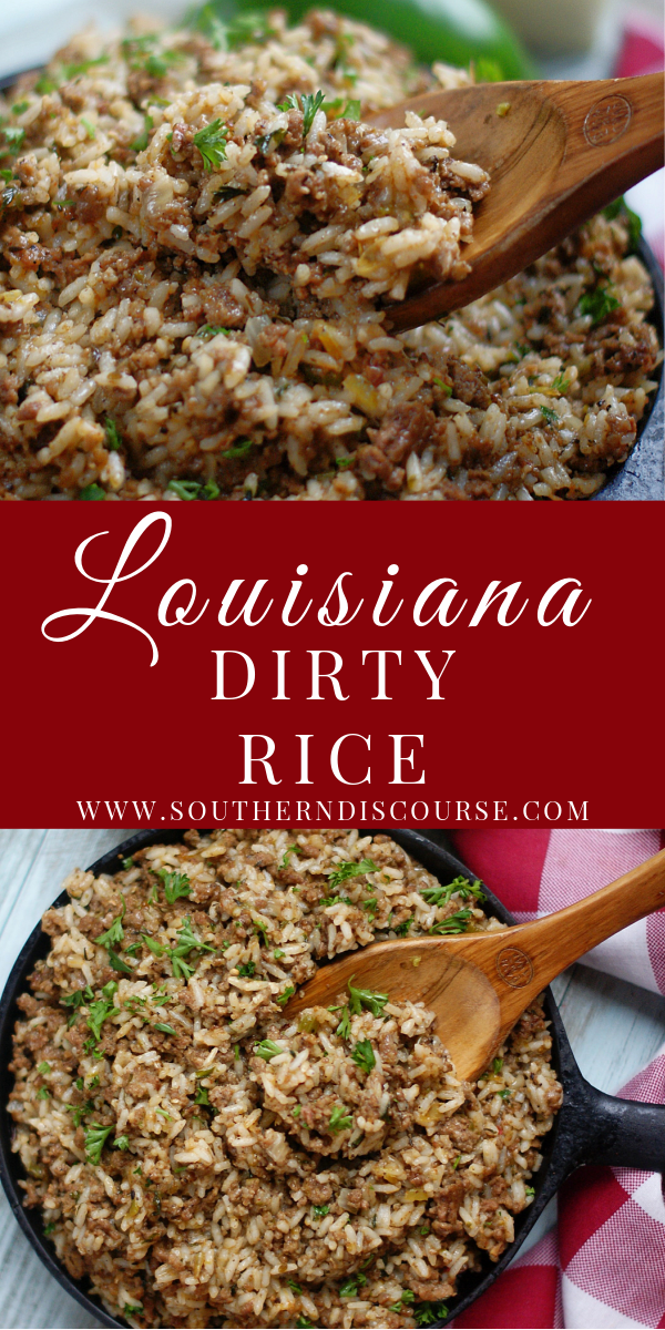 Louisiana Dirty Rice southern discourse