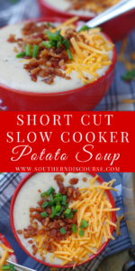 Slow Cooker Shortcut Potato Soup - Southern Discourse