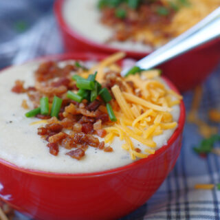 Slow Cooker Shortcut Potato Soup - Southern Discourse