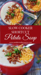 Slow Cooker Shortcut Potato Soup - Southern Discourse
