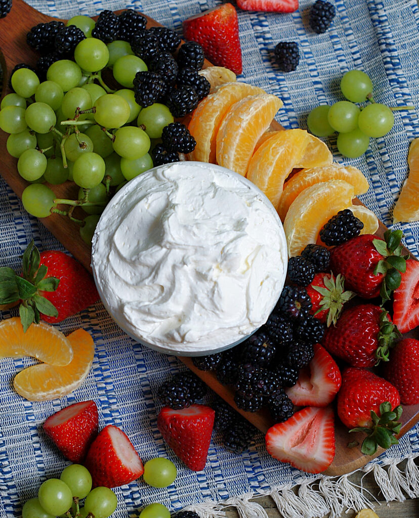 Marshmallow Champagne Fruit Dip Southern Discourse