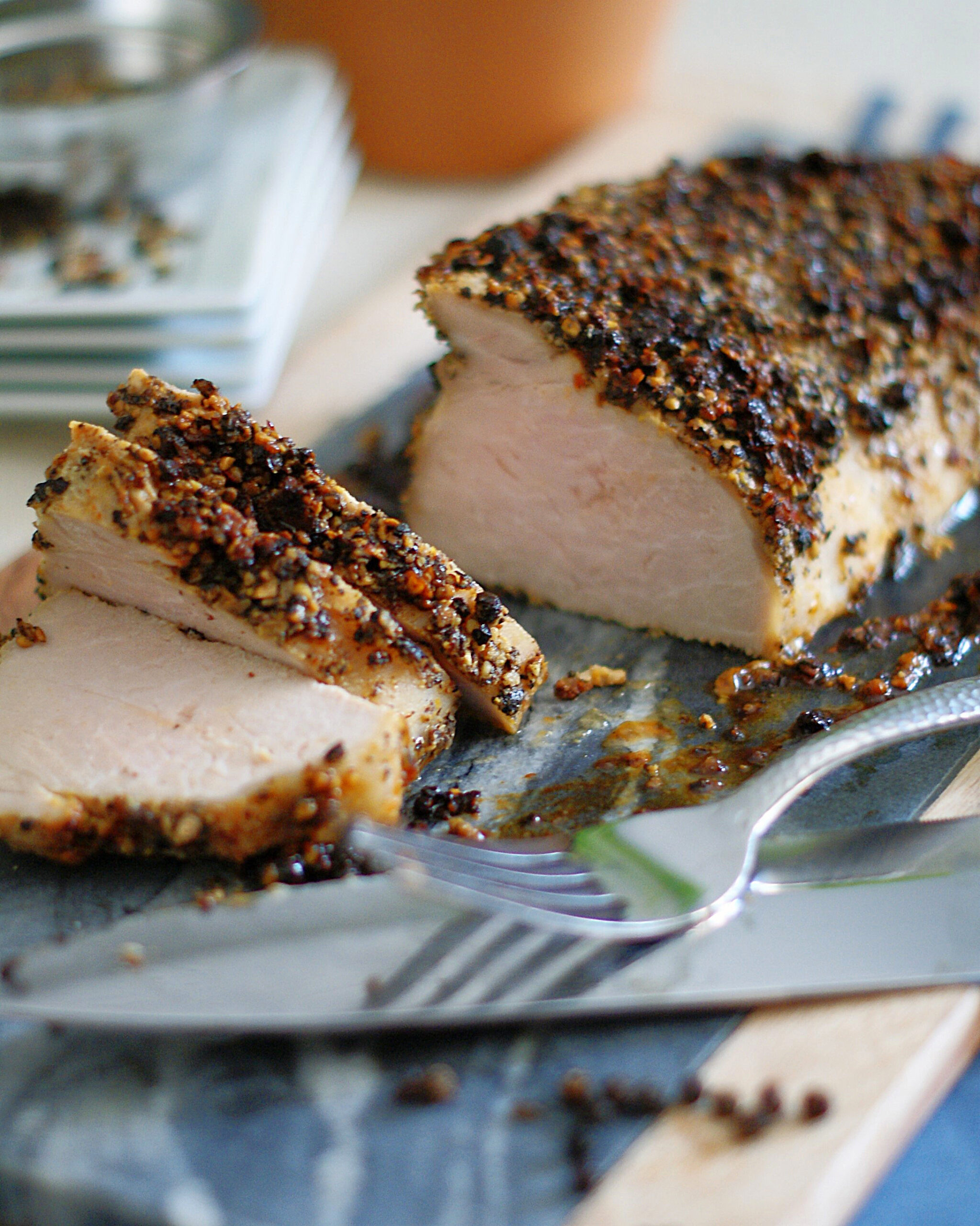 The Perfect Pepper Crusted Pork Loin-image