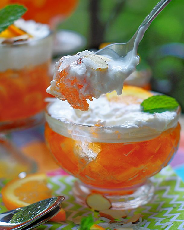 Tropical Orange Jello Salad Southern Discourse