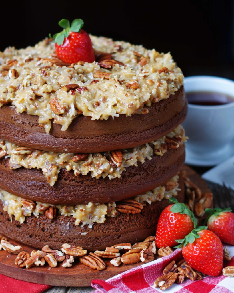 Mamaw's Famous German Chocolate Cake & Frosting Southern Discourse