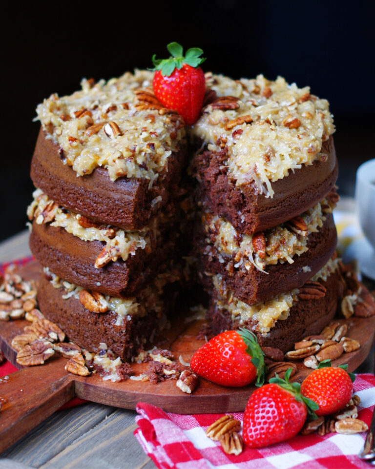 Mamaw's Famous German Chocolate Cake & Frosting Southern Discourse