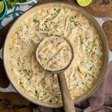 Out of This World Cream Cheese Chicken Chili