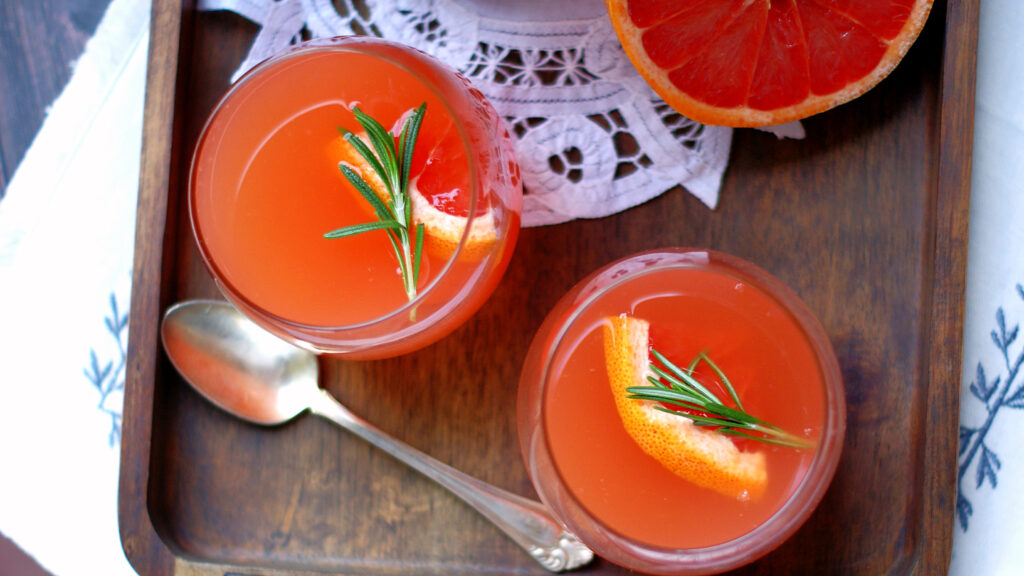 Ruby Grapefruit Punch a southern discourse