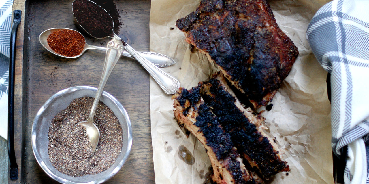 Smoky Sweet Coffee Rub Title