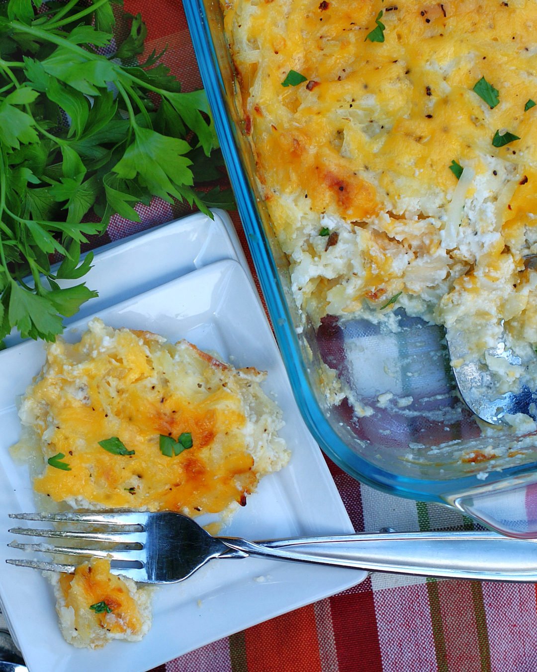 Easy, Cheesy Hashbrown Casserole (no canned soup) Southern Discourse