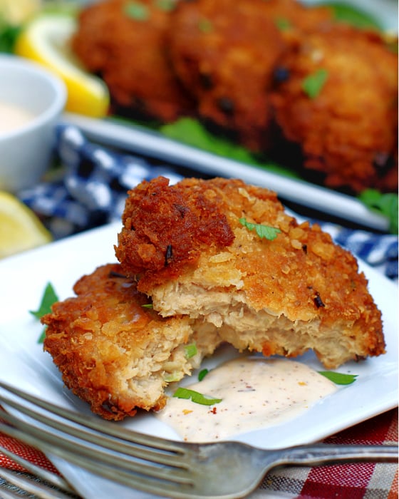 can i deep fry salmon patties