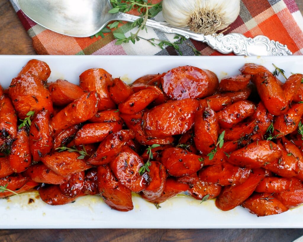 Garlic Honey Glazed Carrots Southern Discourse