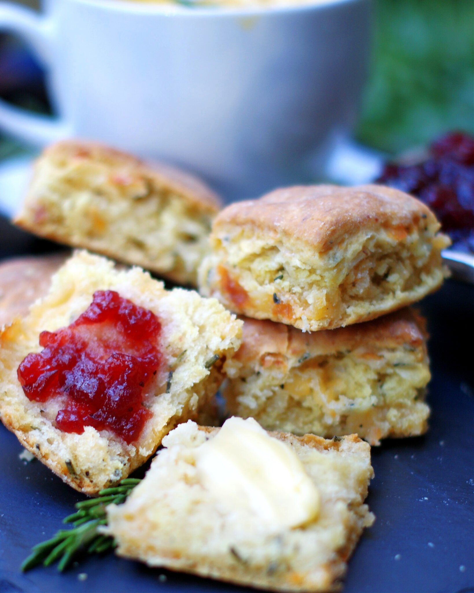 Savory Rosemary Cheddar Biscuits Southern Discourse