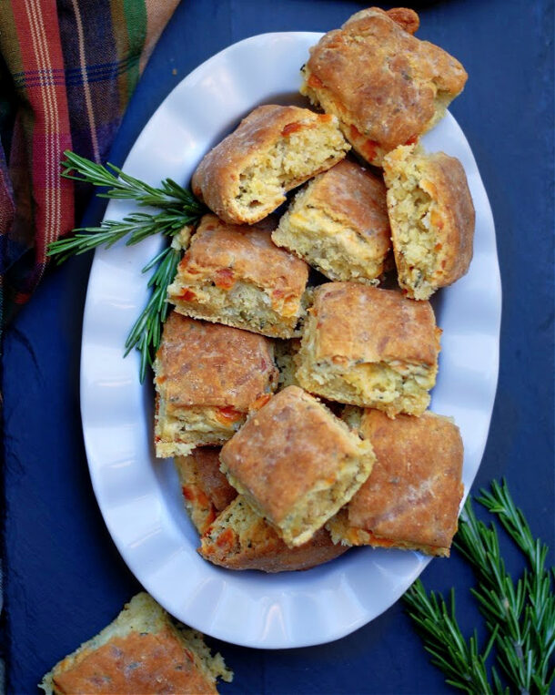 Savory Rosemary Cheddar Biscuits Southern Discourse