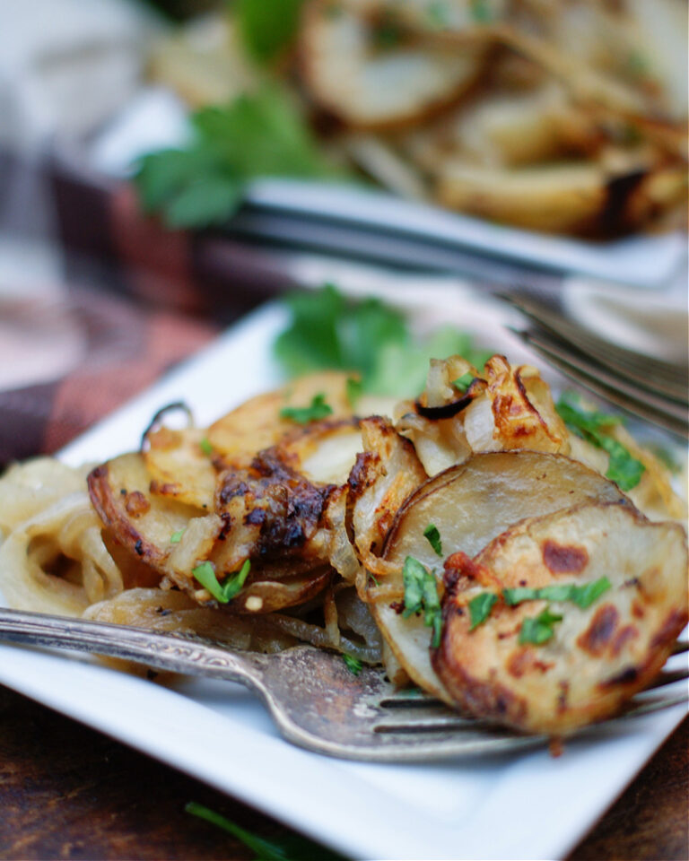 Lyonnaise Potatoes Skillet Potatoes & Sweet Onions Southern Discourse
