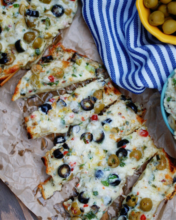 Easy Stuffed Olive Cheese Bread Southern Discourse