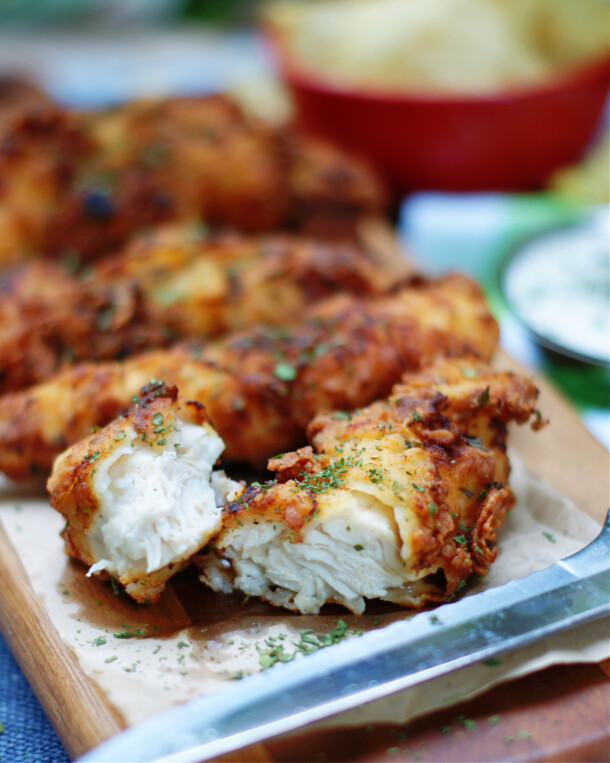 Crispy Ranch Chicken Tenders Southern Discourse