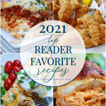 top 10 best reader favorite recipes for 2021 title collage