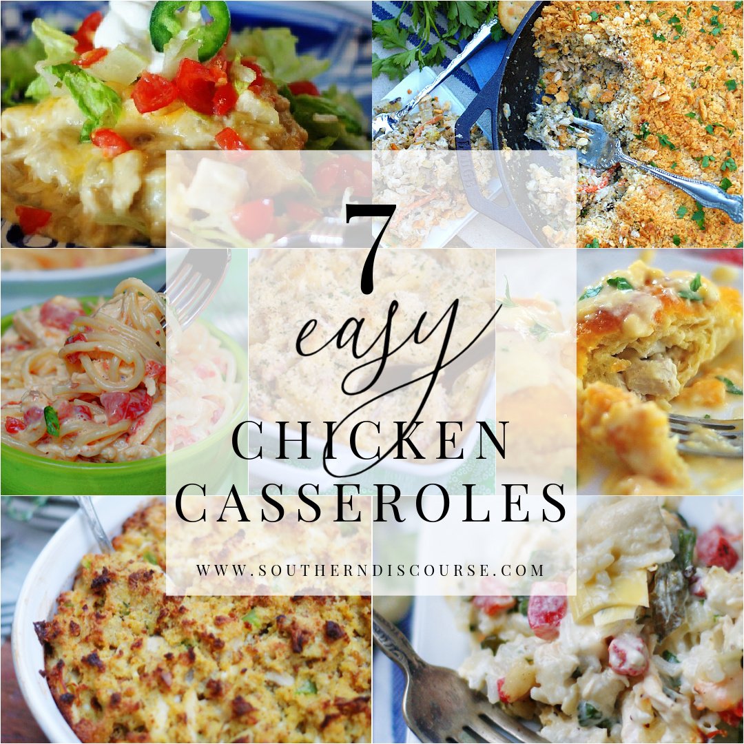 7 Easy Chicken Casserole Recipes Southern Discourse