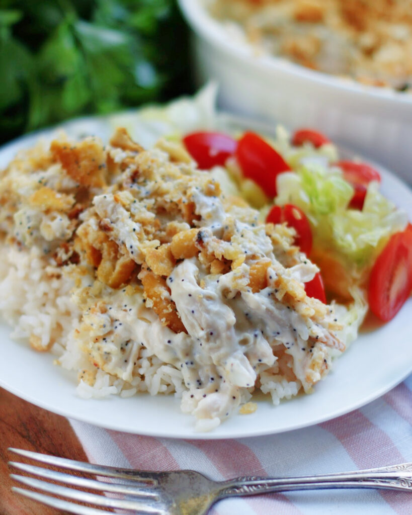 Southern Poppy Seed Chicken Casserole Southern Discourse