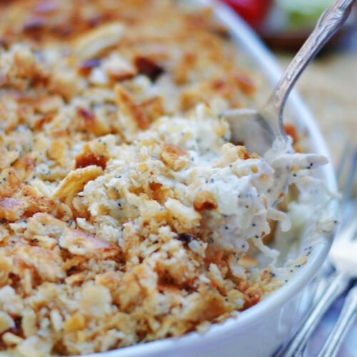 Southern Poppy Seed Chicken Casserole Southern Discourse