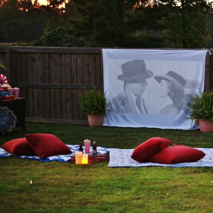 Image for 5 Secrets To Hosting The Best Outdoor Movie Night