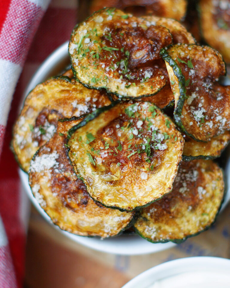 Crispy Zucchini Chips Southern Discourse