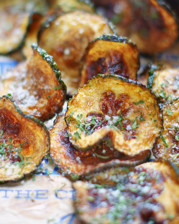 Crispy Zucchini Chips Southern Discourse
