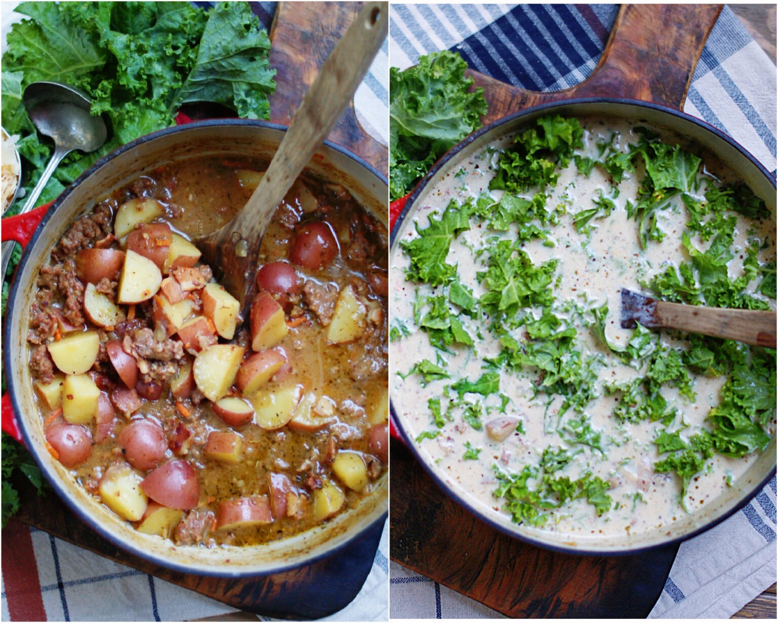 Hearty Sausage Potato Kale Soup Southern Discourse