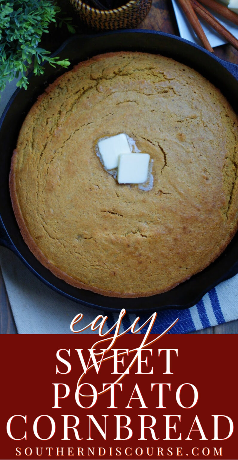 Easy Sweet Potato Cornbread Southern Discourse