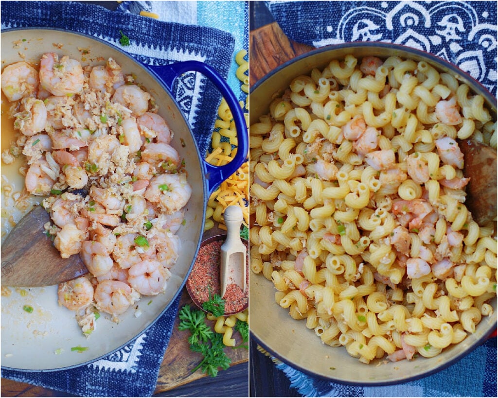 Creamy Seafood Mac and Cheese Southern Discourse