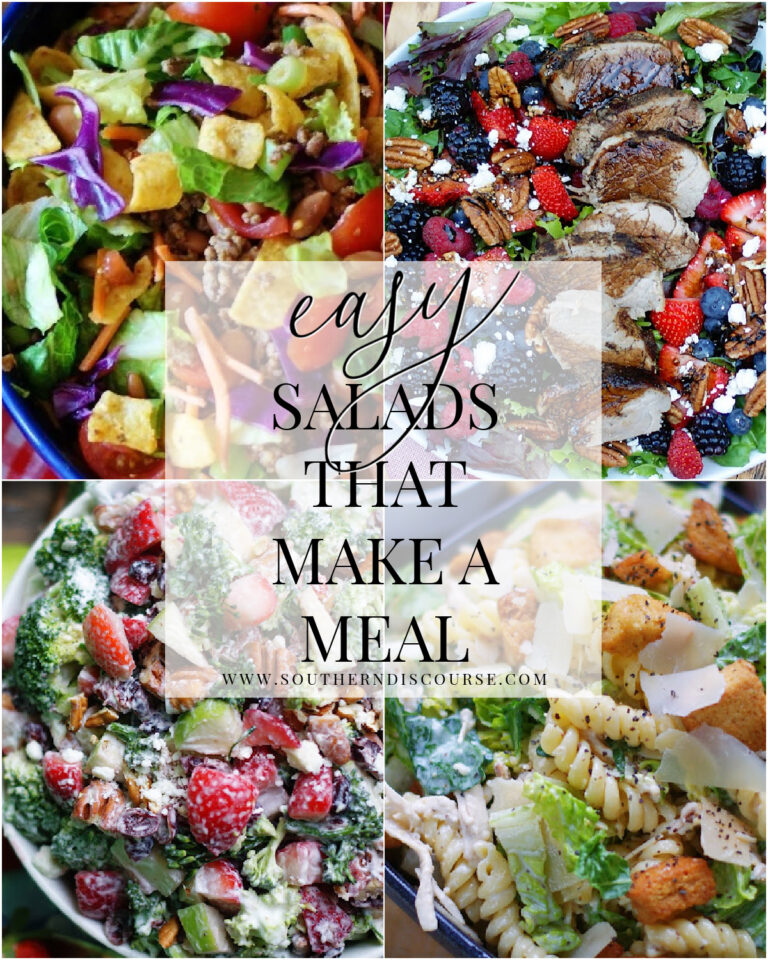 Easy Salad Recipes That Make A Meal Southern Discourse Easy Salad Recipes That Make A Meal Southern Discourse