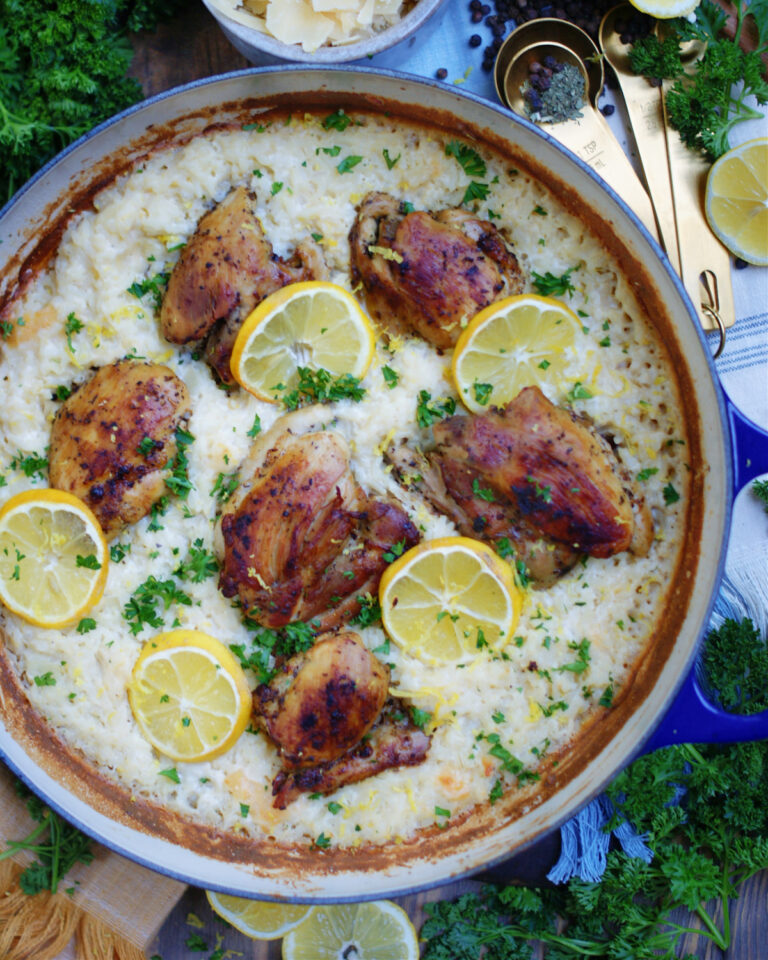 Creamy Lemon Chicken Rice Casserole Southern Discourse