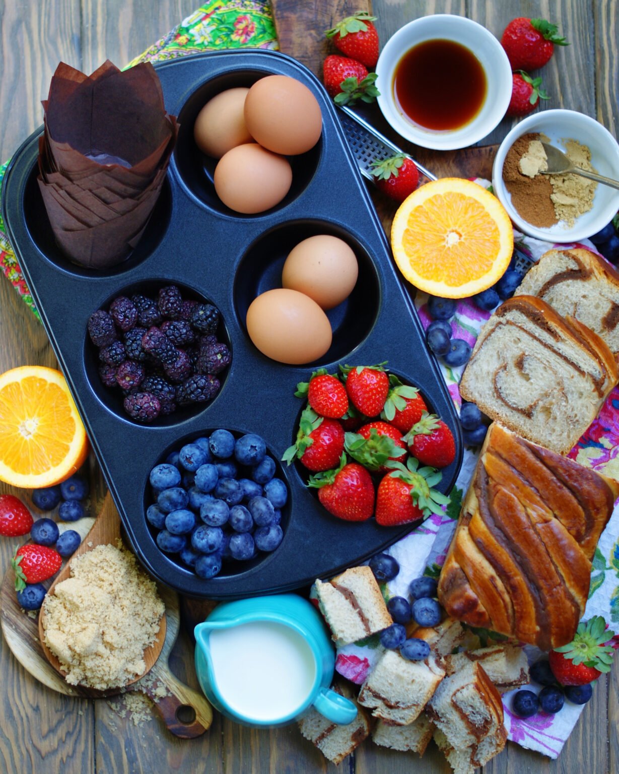 Triple Berry French Toast Muffins Southern Discourse