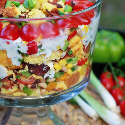 Southern Cornbread Salad Southern Discourse