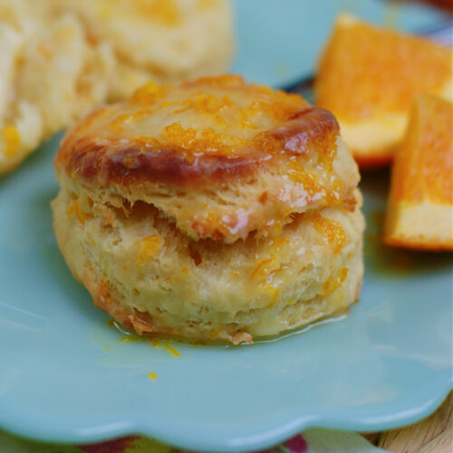 Glazed Orange Buttermilk Biscuits Southern Discourse