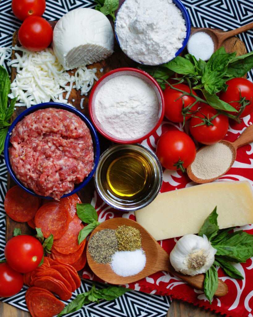 Deep Dish Skillet Pizza Casserole Southern Discourse