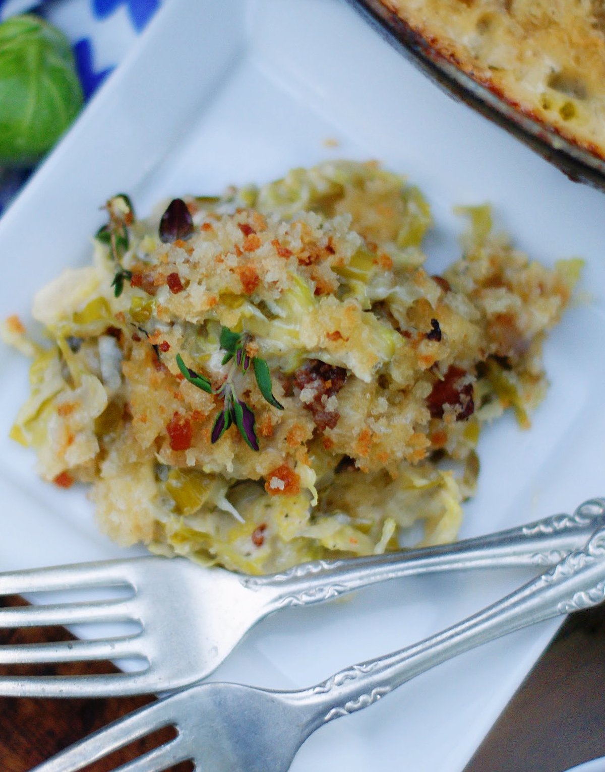 Creamy Brussels Sprouts Au Gratin Southern Discourse