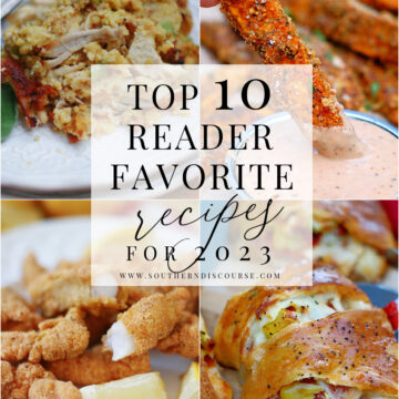 A collage of reader favorite recipes for 2023.