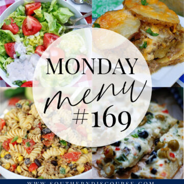 Collage of ground beef recipes to make dinner easy this week when meal planning.