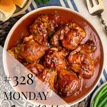 Monday Menu- Buffalo Sliders & BBQ Chicken Thighs