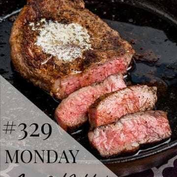 Monday Menu #329- Steak & Manicotti