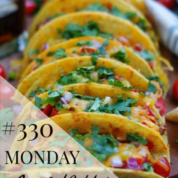 Monday Menu #330- Baked Tacos & Egg Salad