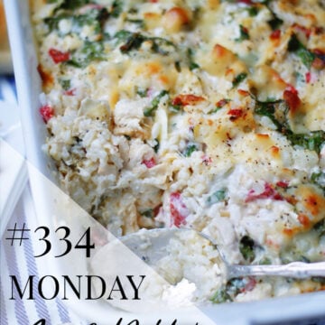 Monday Menu #334- Easy Chicken Casseroles